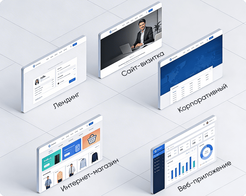 типы сайтов