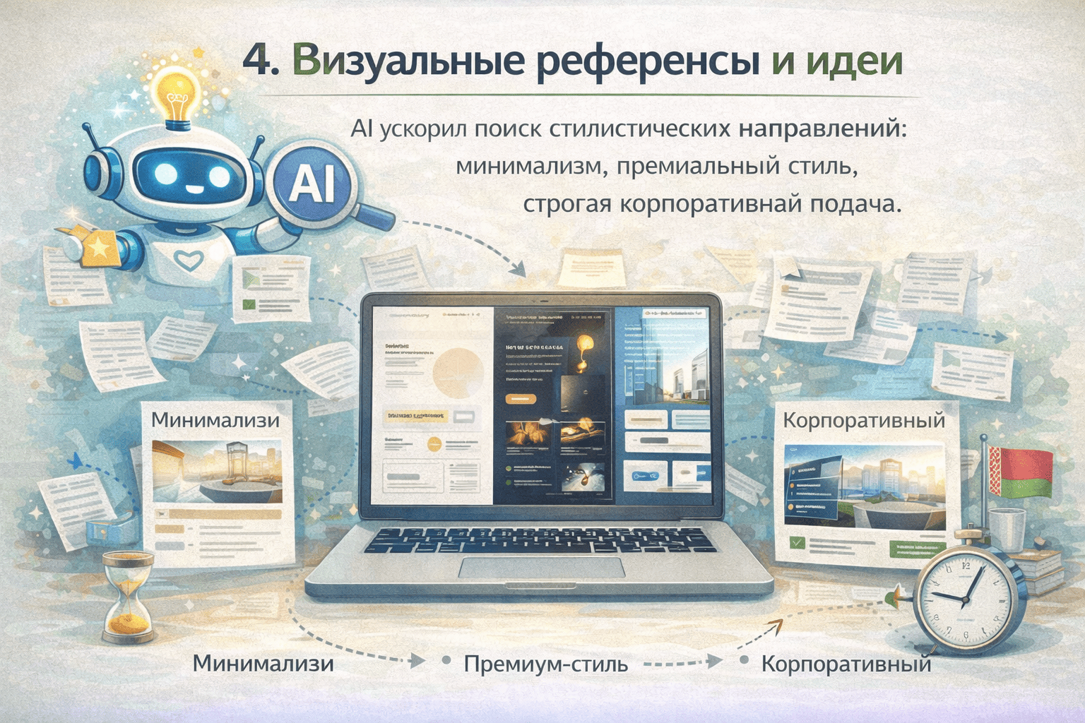 визуальные референсы и идеи